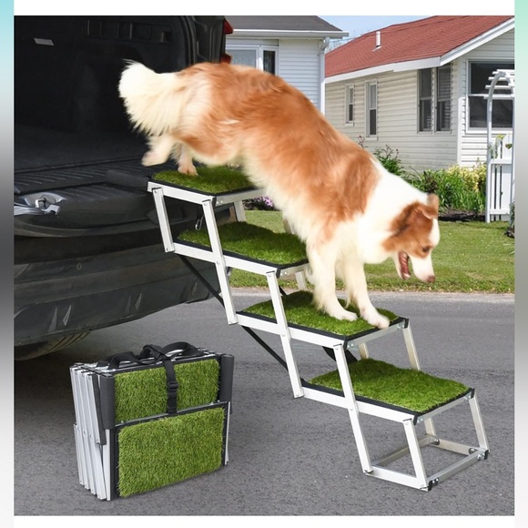 LOOBANI Dog Ramps for Large Dogs up to 200 lbs - Picture 1 of 7